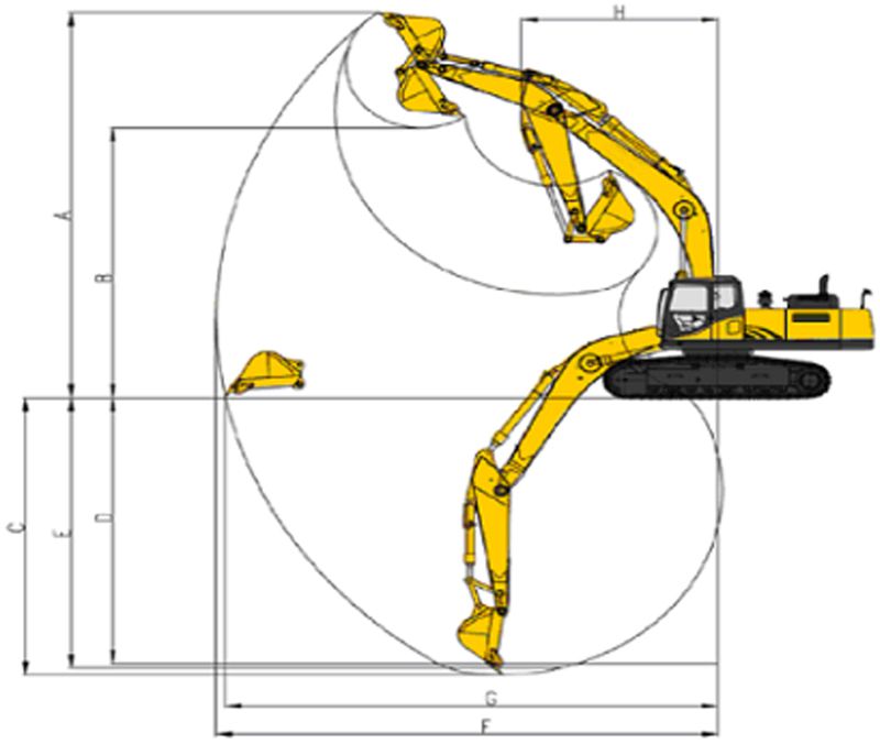 Escavadeira Hidráulica ZG3750LC-9